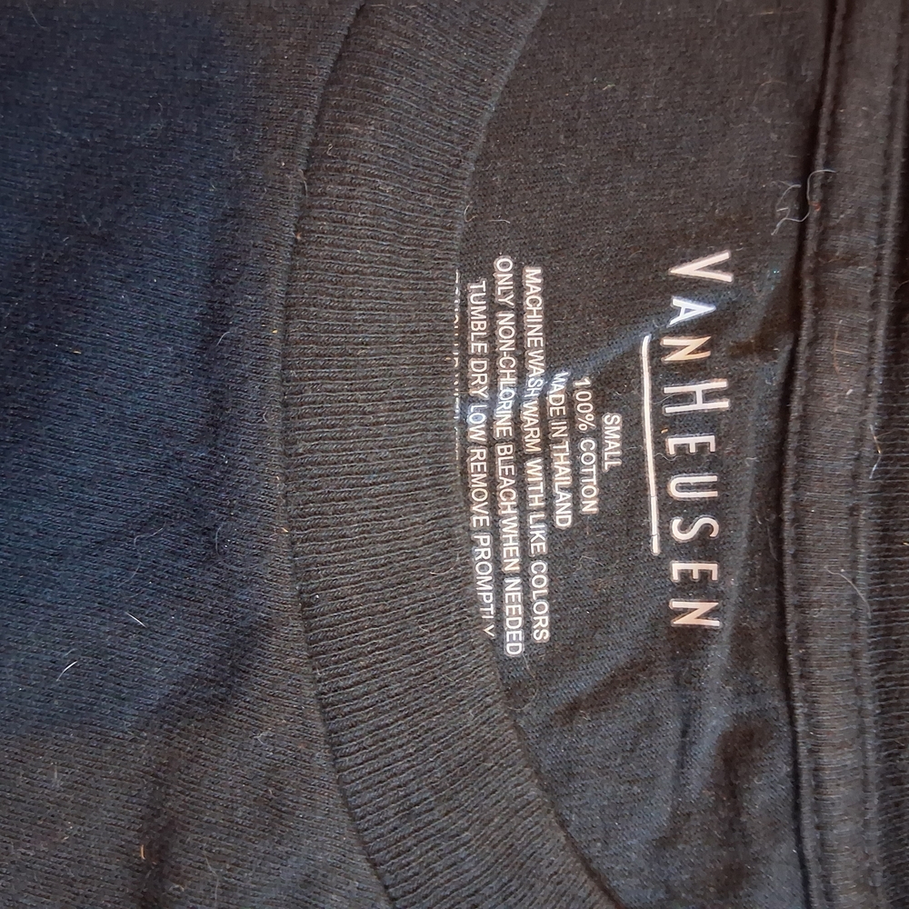 Van Heusen Black T-Shirt